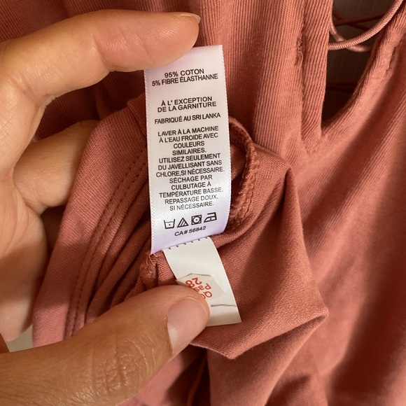 Express One Eleven Lace Up Thong Cotton Bodysuit - Picture 8 of 8